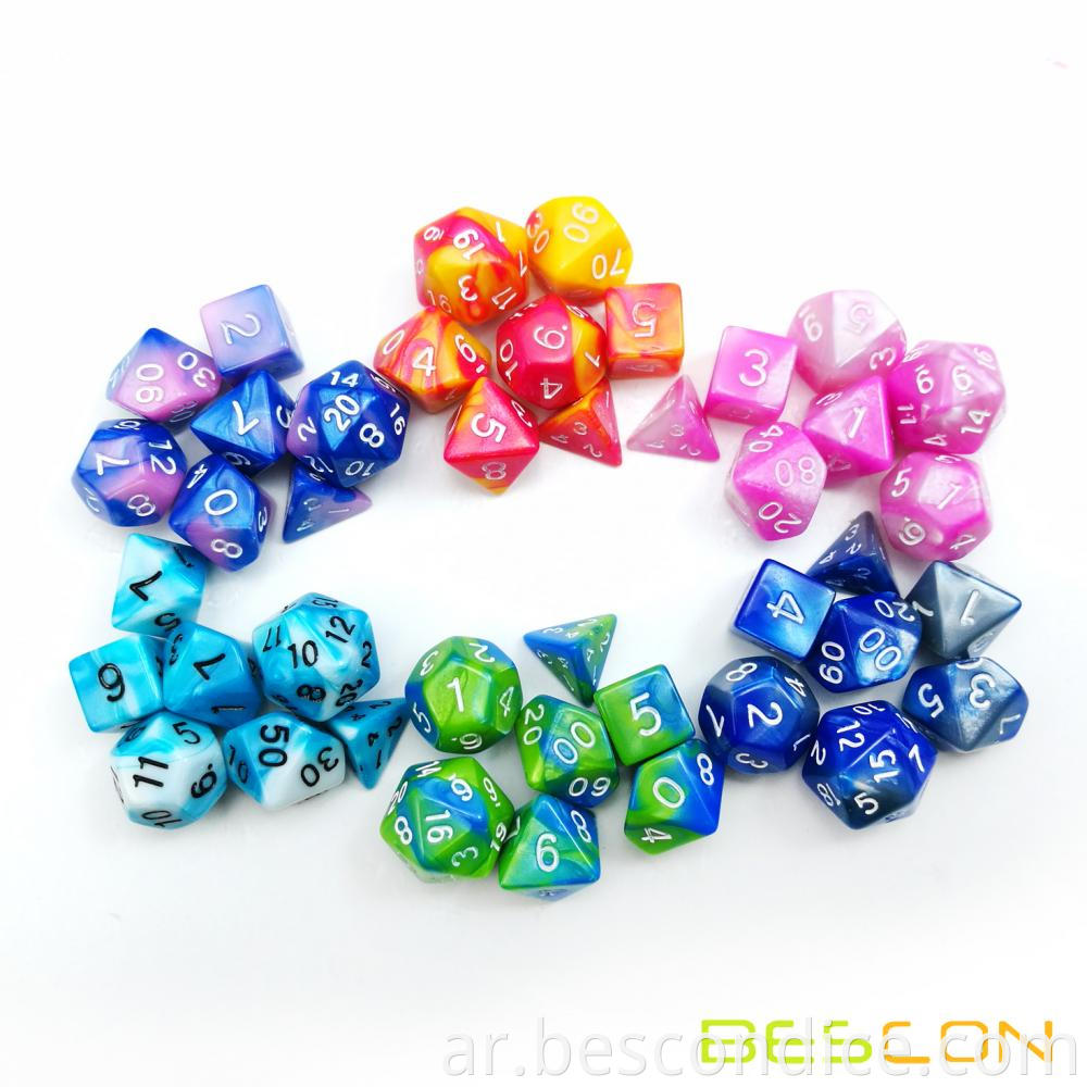 Gemini Assortment Polyhedral Dnd Mini Dice 42pcs 3